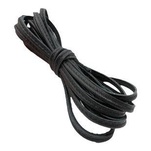 纯羊皮绳包带绳水桶包抽绳腰带绳软皮绳真皮鞋带凉鞋鞋灰色白色黑