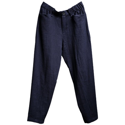 云无缰棉麻休闲裤原创男宽松