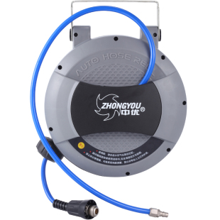 中优气鼓电鼓高压管卷管器电缆绕线自动伸缩卷管气线回收PU管子气