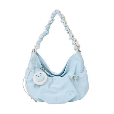 稻草人时尚百搭云朵包单肩斜挎包