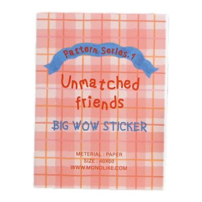 韩国monolike可爱拼贴素材贴纸