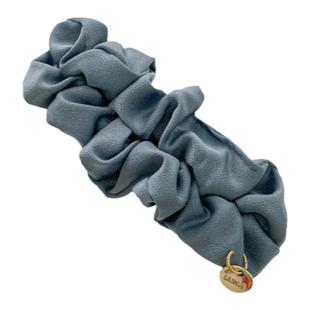 显发量多~发量少适用低马尾发夹褶皱布艺弹簧夹横夹气质优雅顶夹