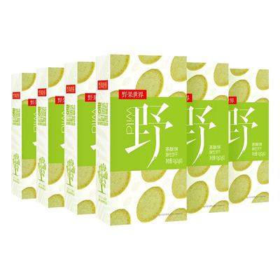 野果世界绿茶味薄脆饼干42g*6盒