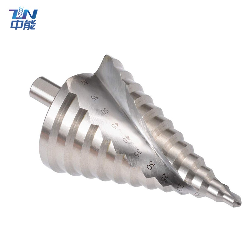 高速钢6-60螺旋槽三角柄阶梯宝塔钻电钻扩孔台阶钻头开孔器