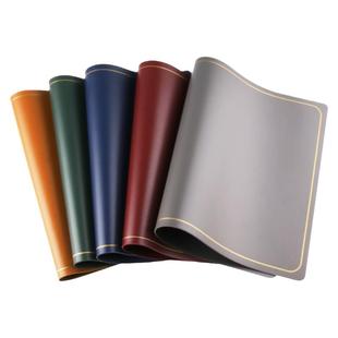 样板房装饰皮革餐垫酒店西餐垫防水隔热家用餐桌垫会所 北欧盘垫