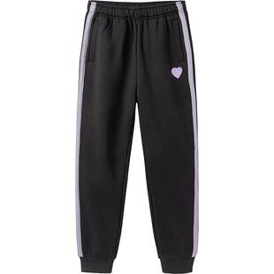 巴拉巴拉女童加绒裤子大童宝宝运动裤秋冬新款童装儿童一体绒长裤