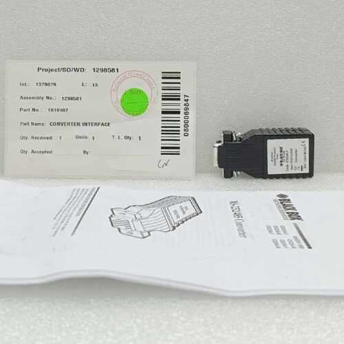 Black Box IC624A-F Async RS-232 to RS-485 Interface Converte
