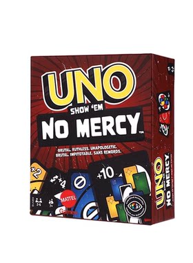 毫不留情正版UNO纸牌扑克卡牌