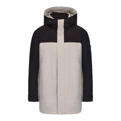 【鹅绒丨充电加热】DIDIBOY2025冬季新款连帽中长款保暖羽绒服男