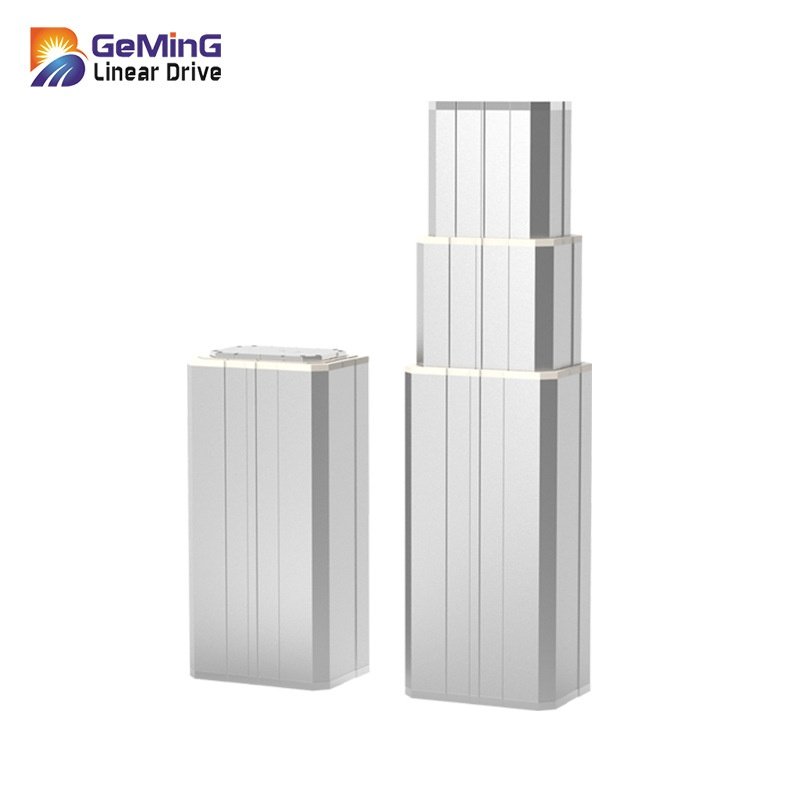 定制伺服电缸升降立柱 可调变速 行程订制机器人多节伺服电缸升降