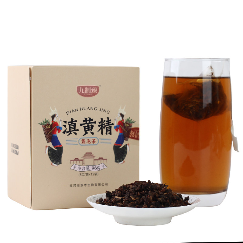云南天然九制臻滇黄精古法炮制