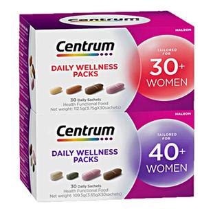 Centrum善存海外女士PRO营养包3040+岁男女复合维生素B族vc旗舰店