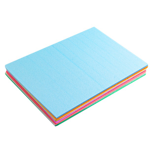 吹塑纸儿童版画套装a4吹塑板儿童美术diy板画工具小学生吹塑板8k创意手工4mm加厚彩色吹塑板基础套餐幼儿园