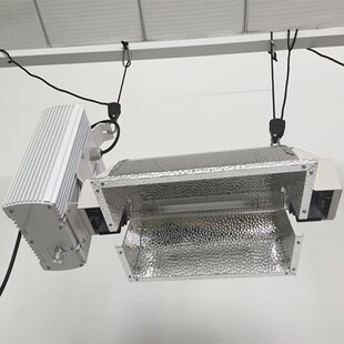 1000W双端高压钠灯套装 双端钠灯泡灯罩电子镇流器一体植物补光灯