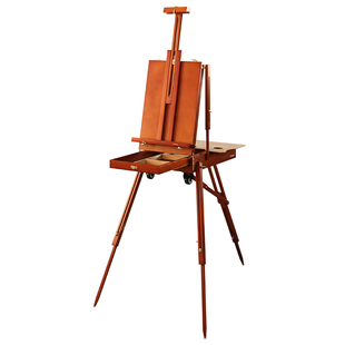 画架美术生专用画板油画架油画箱户外拉杆油画套装工具箱写生画箱