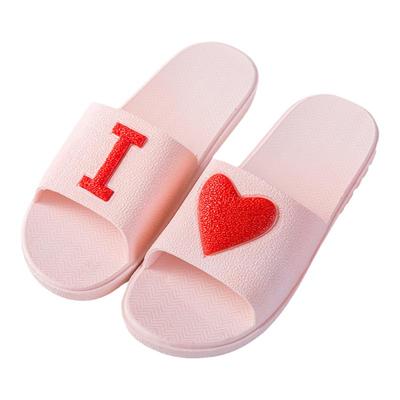 大码塑料包邮爱心甜蜜蜜凉拖鞋