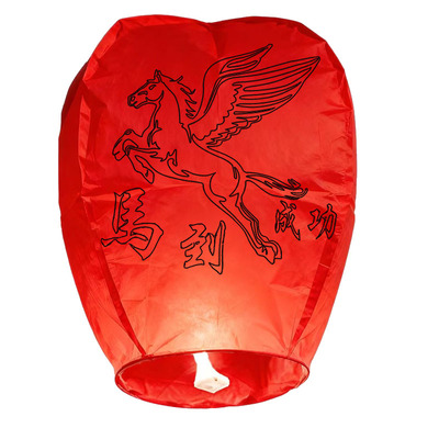 新款加厚孔明灯新年浪漫网红摆摊