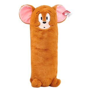 Tom and Jerry正版猫和老鼠毛绒公仔长条大抱枕靠垫玩偶礼物家居