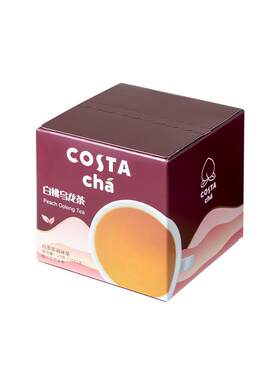 Costa/咖世家白桃乌龙冷泡茶经典绿茶红茶袋泡茶包伴手礼随行装