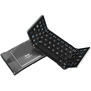 BOW ipad折叠蓝牙键盘平板适用苹果笔记本便携式手机无线小键盘