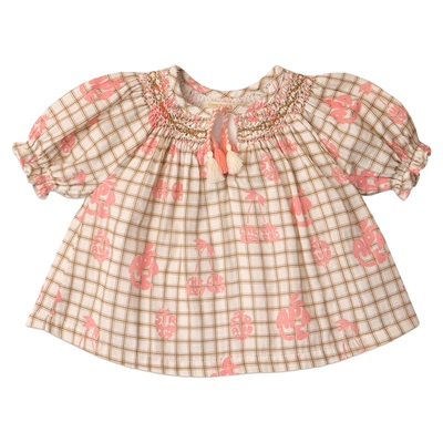 3件38折 菲律宾gingersnaps SS24春夏女宝背心短袖短裤百褶裙