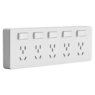 国际电工明装插座扩展器二十五孔家用电源二三插多孔墙壁明线25孔