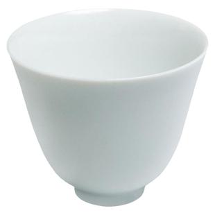 不亦室 学古 岩韵杯 中式复古青白釉聚香薄胎岩茶品茗茶杯小瓷杯