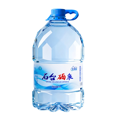 石台硒泉富硒桶装水弱碱性水5L*4
