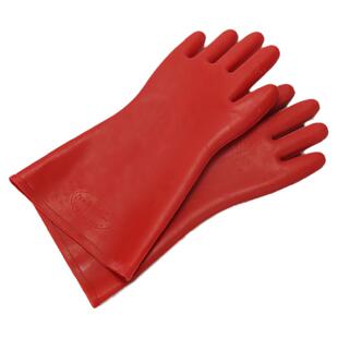 12KV绝缘手套380V高压防电10KV35KV220V家用5KV橡胶电工25kv手套