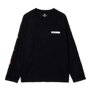 APOGE3阿保机 精梳棉月亮花长袖T恤打底衫美式宽松2025秋季卫衣