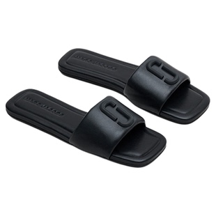 【新年特惠】MARC JACOBS/莫杰 MJ SANDAL 羊皮简约拖鞋平底鞋