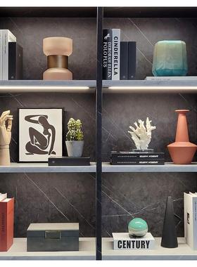 样板间玄关简约风树脂组合挂画