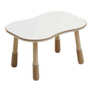 贝易双人花生桌儿童宝宝游戏幼儿园可调节儿童阅读学习桌椅套装