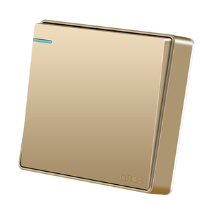 国际电工86明装开关插座家用明线一开五孔带开关超薄墙壁明装面板