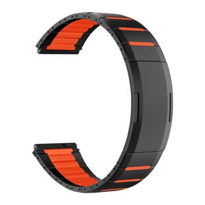 适配MIDO美度舵手表带不锈钢带男