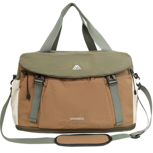 短途旅行包女学生大容量旅游行李包收纳袋干湿分离运动健身瑜伽包