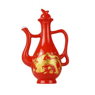 山西白酒53度白酒两瓶礼盒装一壶简装瓷瓶酒壶原浆酒纯粮酒送酒杯