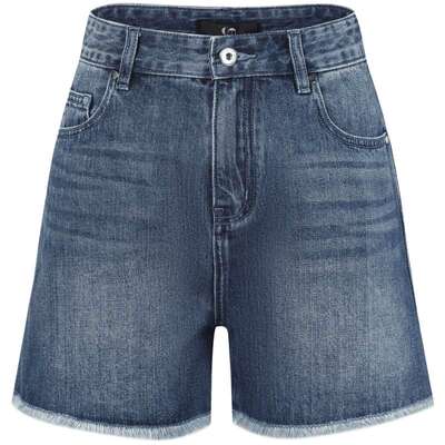 COMMEMOI吕燕牛仔短裤