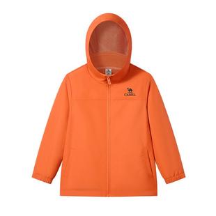 骆驼男童外套2025新款保暖防风中大童两件套户外登山服儿童滑雪服