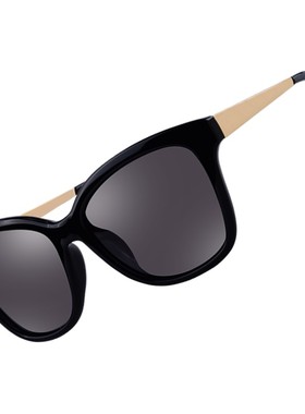 古登堡潮流韩版偏光女大脸墨镜