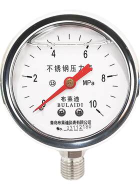 耐高温青岛压力表抗震