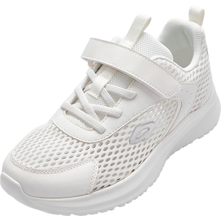 巴拉巴拉男童女童运动鞋中童鞋子儿童网面透气小白鞋夏季宝宝童鞋