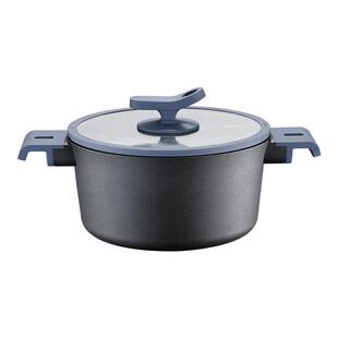 德世朗汤锅不粘锅加厚家用多用蒸锅煮粥锅煮锅蒸煮燃气电磁炉炖锅