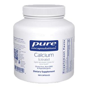 保税 Pure倍宜Calcium Citrate柠檬酸钙骨骼健康胶囊