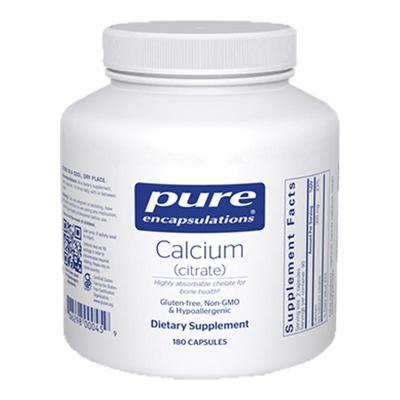 保税 Pure倍宜Calcium Citrate柠檬酸钙骨骼健康胶囊