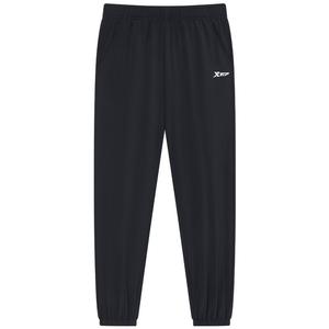 特步儿童裤子运动裤男童速干2024春夏季新款中大童休闲宽松卫裤