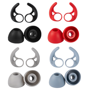 适用于Edifier漫步者W280NB运动挂脖蓝牙耳机套耳塞套W280BT耳帽耳翼耳撑W280X硅胶帽软胶塞V3耳套替换配件