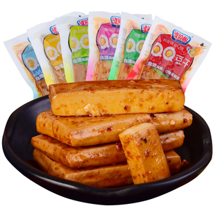 重庆涨停板Q弹豆干1000g手磨豆干小包装嫩豆腐干辣味零食豆制品