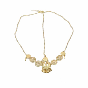 古埃及异域风公主眉心坠额饰发饰希腊复古项链头饰敦煌耳环配饰