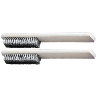 木柄钢丝刷迷你刷金刚菩提清理铜丝刷子文玩清洁钢丝刷木柄钢铜刷